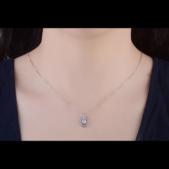 925 Sterling Silver Shiny necklace - Picture 4 of 4